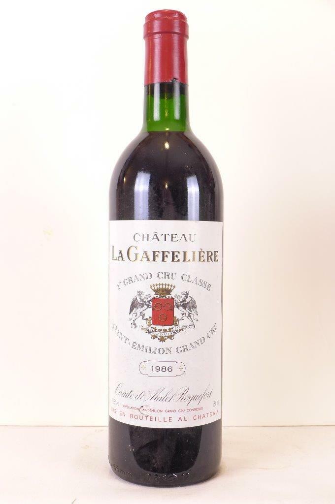 Château La Gaffelière 1986 — vente entre particuliers 1001caves.fr Bouteille — Château La Gaffelière 1986 — 1001caves
